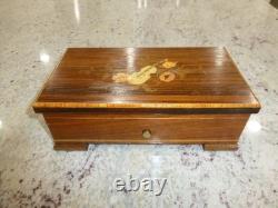 Vintage Reuge Sainte Croix 72 Keys Music Box 3 Songs Tschaikovsky Nutcracker