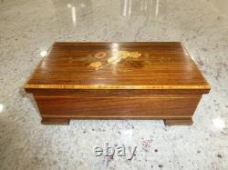 Vintage Reuge Sainte Croix 72 Keys Music Box 3 Songs Tschaikovsky Nutcracker