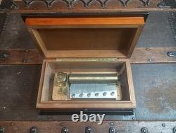 Vintage Reuge Sainte Croix 72 Keys Music Box Lara's Theme 3 Part Long Play 1970s