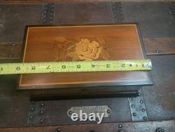 Vintage Reuge Sainte Croix 72 Keys Music Box Lara's Theme 3 Part Long Play 1970s