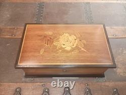 Vintage Reuge Sainte Croix 72 Keys Music Box Lara's Theme 3 Part Long Play 1970s