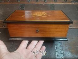 Vintage Reuge Sainte Croix 72 Keys Music Box Lara's Theme 3 Part Long Play 1970s