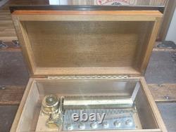 Vintage Reuge Sainte Croix 72 Keys Music Box Lara's Theme 3 Part Long Play 1970s