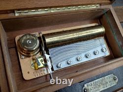 Vintage Reuge Sainte Croix 72 Keys Music Box Lara's Theme 3 Part Long Play 1970s