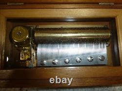 Vintage Reuge Sainte Croix 72 Keys Music Box Plays Canon In D Pachelbel