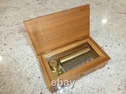 Vintage Reuge Sainte Croix 72 Keys Music Box Plays Canon In D Pachelbel