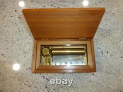 Vintage Reuge Sainte Croix 72 Keys Music Box Plays Canon In D Pachelbel