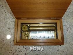 Vintage Reuge Sainte Croix 72 Keys Music Box Plays Canon In D Pachelbel