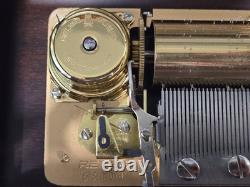 Vintage Reuge Sainte Croix 72 Keys Music Box Plays Memory in 3 parts from Cats