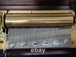 Vintage Reuge Sainte Croix 72 Keys Music Box Plays Memory in 3 parts from Cats