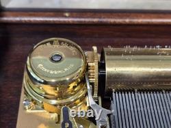 Vintage Reuge Sainte Croix 72 Keys Music Box Plays Memory in 3 parts from Cats