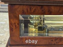 Vintage Reuge Sainte Croix 72 Keys Music Box Plays Memory in 3 parts from Cats