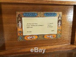 Vintage Reuge Sainte Croix CH 3/50 Music Box 35075 3 Songs