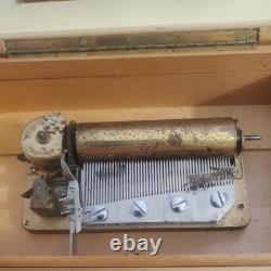Vintage Reuge Sainte Croix CH 3/50 Switzerland Music Box