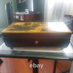 Vintage Reuge Sainte Croix CH 3/50 Switzerland Music Box