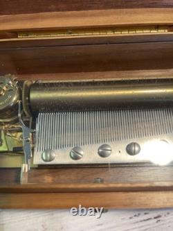 Vintage Reuge Sainte Croix CH 3/72 Switzerland Music Box 37207 Thieving Magpie