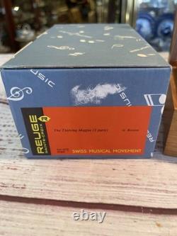 Vintage Reuge Sainte Croix CH 3/72 Switzerland Music Box 37207 Thieving Magpie