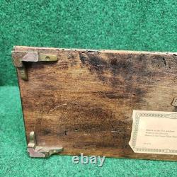 Vintage Reuge Sainte Croix CH 3/72 Switzerland Music Box 37211 Working READ
