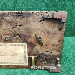 Vintage Reuge Sainte Croix CH 3/72 Switzerland Music Box 37211 Working READ
