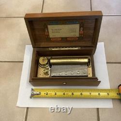 Vintage Reuge Sainte Croix CH 3/72 Switzerland Music Box 37216 Plays Beethoven