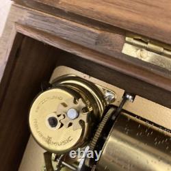 Vintage Reuge Sainte Croix CH 3/72 Switzerland Music Box 37216 Plays Beethoven