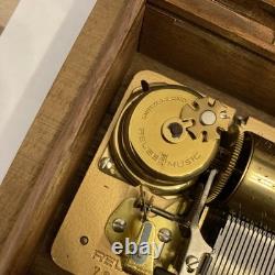 Vintage Reuge Sainte Croix CH 3/72 Switzerland Music Box 37216 Plays Beethoven