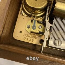 Vintage Reuge Sainte Croix CH 3/72 Switzerland Music Box 37216 Plays Beethoven