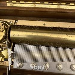 Vintage Reuge Sainte Croix CH 3/72 Switzerland Music Box 37216 Plays Beethoven