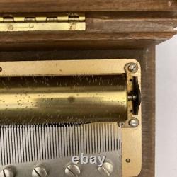 Vintage Reuge Sainte Croix CH 3/72 Switzerland Music Box 37216 Plays Beethoven