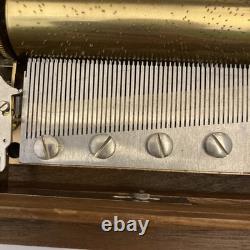 Vintage Reuge Sainte Croix CH 3/72 Switzerland Music Box 37216 Plays Beethoven