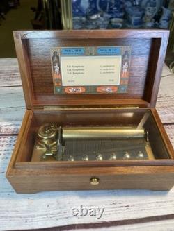Vintage Reuge Sainte Croix CH 3/72 Switzerland Music Box 37228 Plays Beethoven