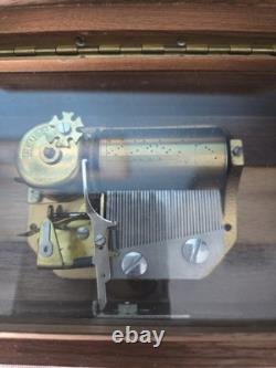 Vintage Reuge Sainte Croix Music Box Made In Switerland Edelweiss 1/36 READ DIS