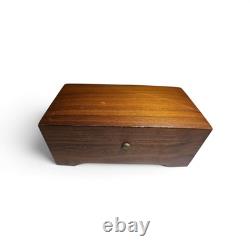 Vintage Reuge Sainte Croix Music Box Switzerland CH 2/50 Lara's Theme Edelweiss