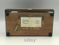 Vintage Reuge Sainte Croix Music Box Switzerland Classical CH 4/50