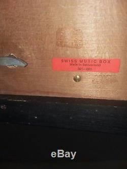 Vintage Reuge Sainte Croix Music Switzerland Music Box 4/50 P. I. Tchaikovsky
