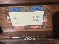 Vintage Reuge Sainte Croix Music Switzerland Music Box CH 4/50 45001 GREAT COND