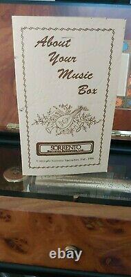Vintage Reuge Sainte Croix Original Handmade Swiss Music Box Made In Italy