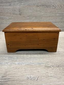 Vintage Reuge Sainte-Croix Swiss Music Box 3/50 3 Songs Vienna City Dreams