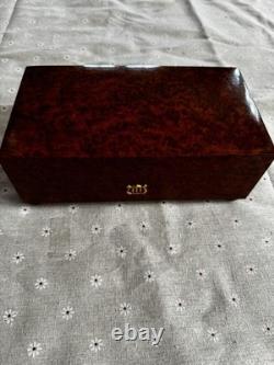 Vintage Reuge Sainte-Croix Swiss Music Box 72-Note All-Beethoven Thuya Burl