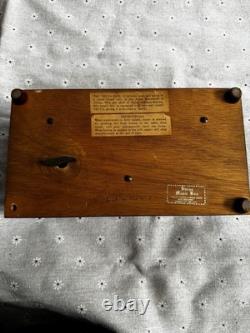 Vintage Reuge Sainte-Croix Swiss Music Box 72-Note All-Beethoven Thuya Burl