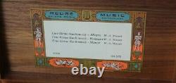 Vintage Reuge Sainte Croix Swiss Music Box Ch 3/72 Mozart Minuet Allegro Romance