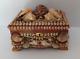 Vintage Reuge Shells Swiss Jewelry Music Box in Wonderful Condition 18 Notes