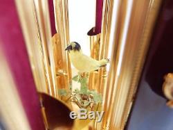 Vintage Reuge Singing Bird Cage Music Box Magic Door Automaton (watch The Video)