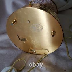 Vintage Reuge Singing Bird Clock Music Box G2U