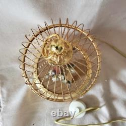 Vintage Reuge Singing Bird Clock Music Box G2U