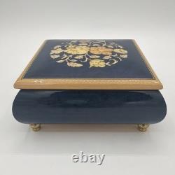 Vintage Reuge Sorrento Music Box With Original Box, Made In Italy, Fur Elise