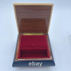 Vintage Reuge Sorrento Music Box With Original Box, Made In Italy, Fur Elise