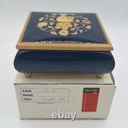Vintage Reuge Sorrento Music Box With Original Box, Made In Italy, Fur Elise