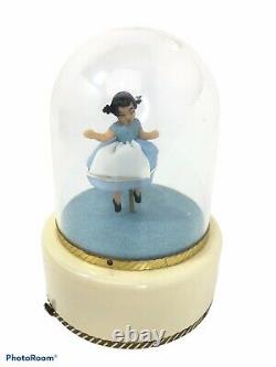 Vintage Reuge Spinning Child Ballerina Music Box See Video below