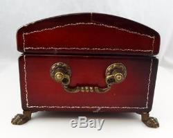Vintage Reuge St. Croix Switzerland CH4/50 Footed Chest Music Box No Key 1571